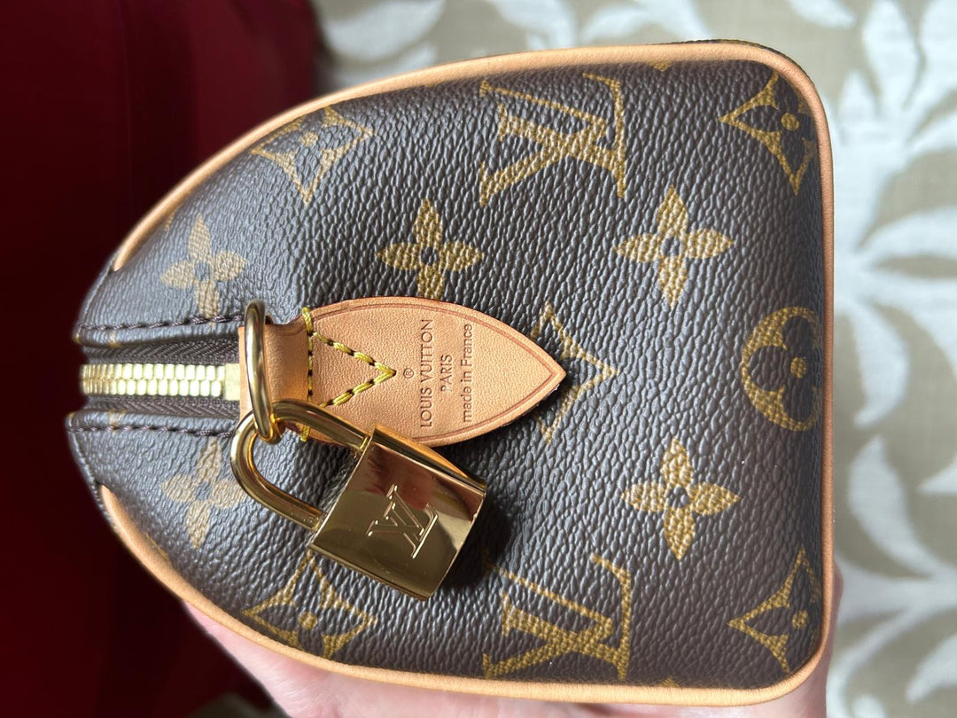 LOUIS VUITTON Speedy 20 with Guitar Strap