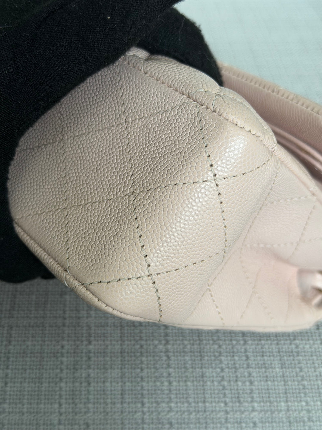 CHANEL 21C 2021 Rose Clair Caviar LGHW Medium ML 11.12 Timeless Classic Double Flap Bag