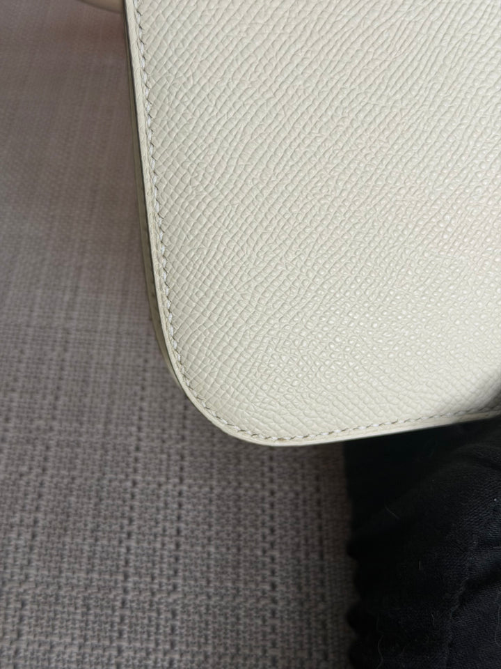 Hermès Constance 18 Mini Constance Craie Epsom Leather RGHW