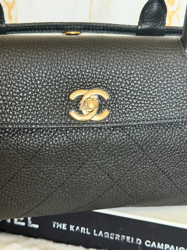 CHANEL 26S Black Caviar GHW East West Hobo Bag Matthieu Blazy SOLD OUT 2026
