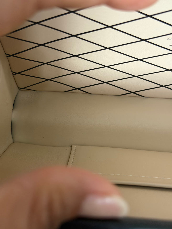 LOUIS VUITTON LV Petite Malle in Metal Black and Gold