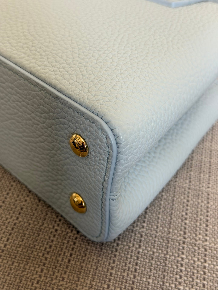 LOUIS VUITTON LV Capucines BB Light Blue 2025