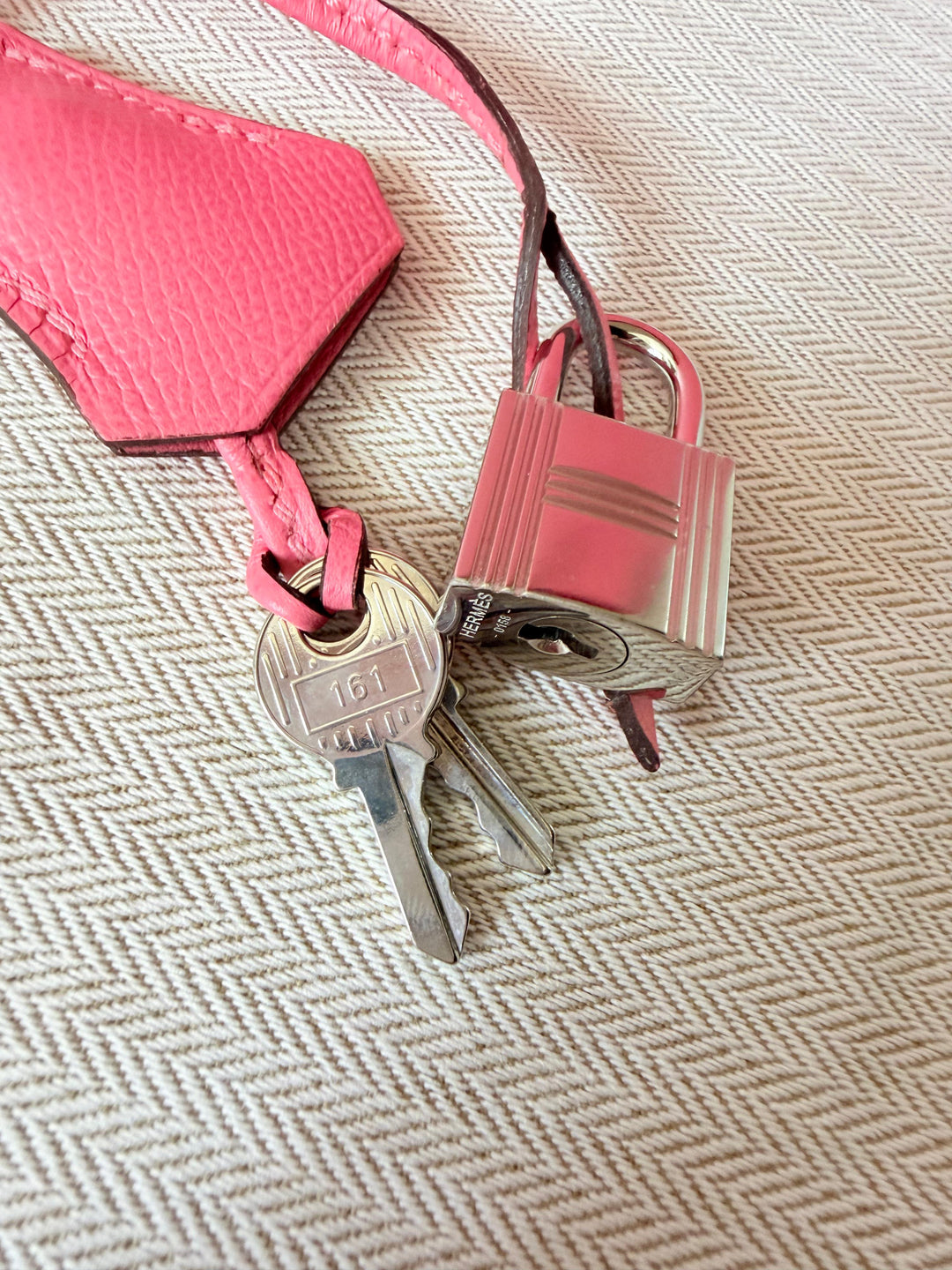 Hermes Kelly 28 in Rose Azalee Pink Epsom Leather PHW Stamp C 2018