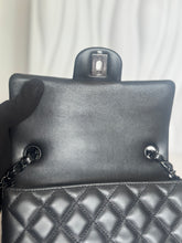 Load image into Gallery viewer, Chanel 2021 21B So Black Hardware Black Lambskin Mini Rectangular Flap Bag
