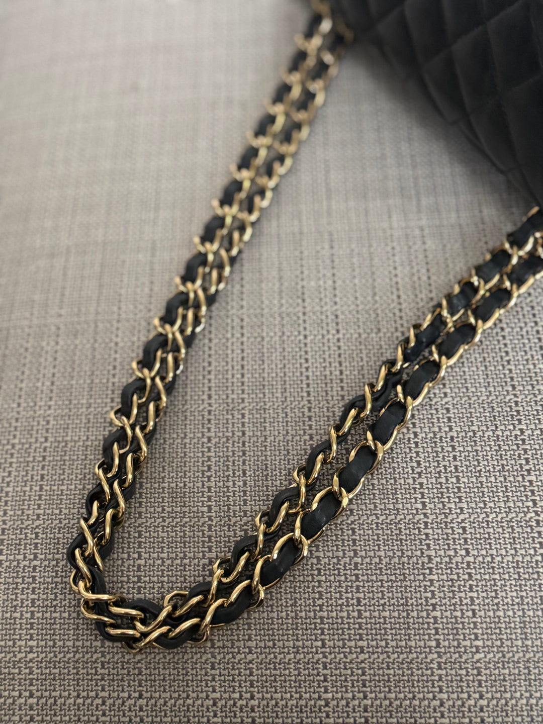 CHANEL series 11 Black Lambskin 24K GHW Vintage Small classic double flap bag 2007/2008