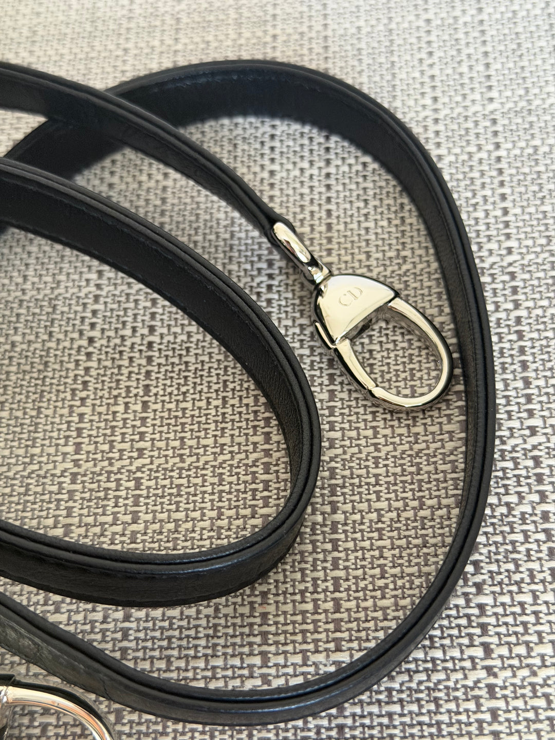DIOR Lady Dior Mini Vintage Black Lambskin Silver hardware SHW 2006