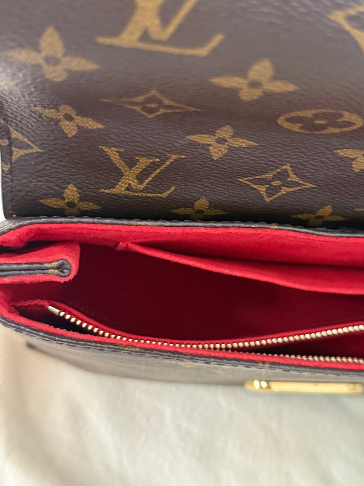 LOUIS VUITTON LV Saint St Placide In Monogram Canvas/Cherry Red