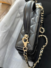 Load image into Gallery viewer, CHANEL Black Lambskin LGHW LP Vanity With Detachable Chain 2025
