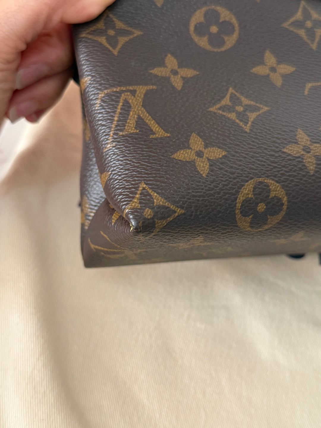 LOUIS VUITTON LV Saint St Placide In Monogram Canvas/Cherry Red