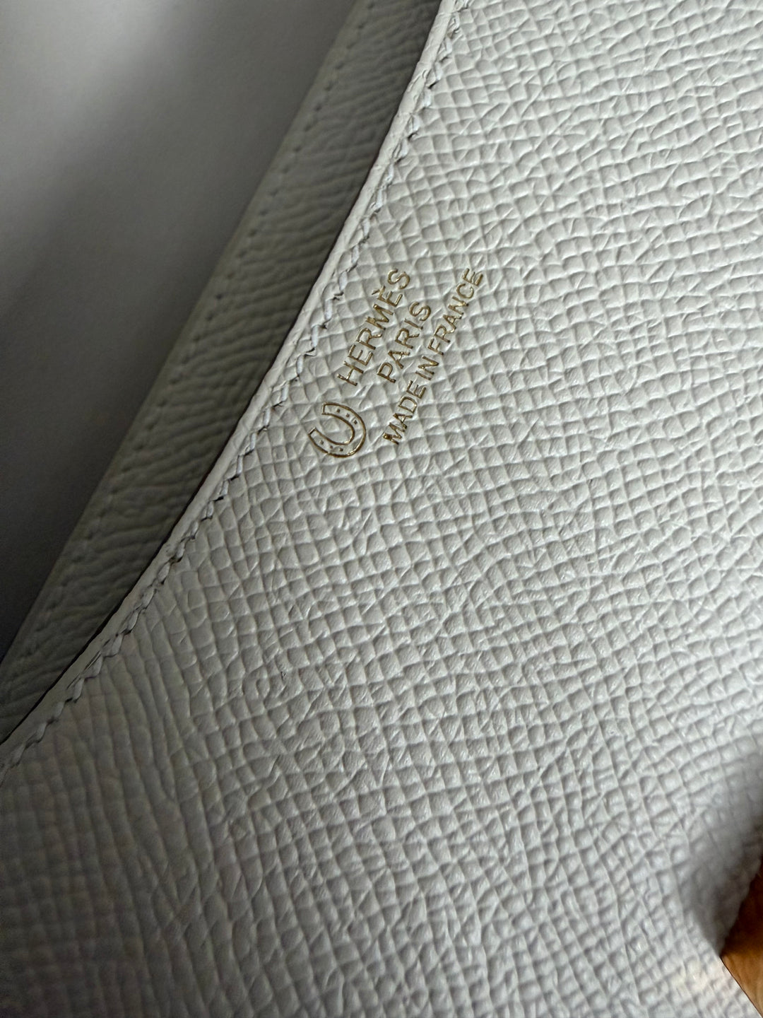 Hermès Constance 18 Mini Constance Craie Epsom Leather RGHW