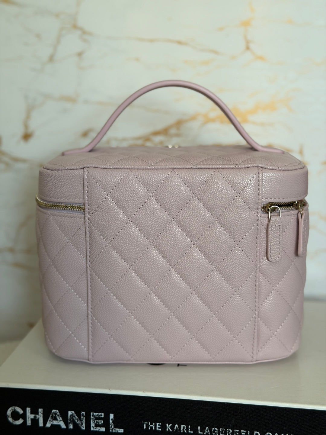 CHANEL series 31 21S Lilac undertone Pink Caviar Vanity Make Up Case 2021