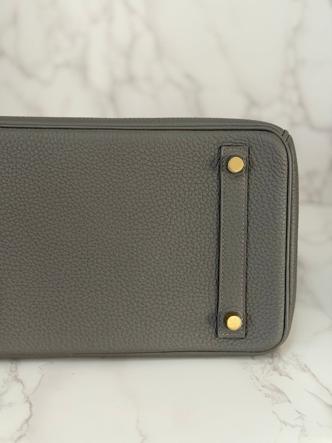 Hermes Birkin 30 Gris Meyer Togo Leather GHW Stamp U 2022