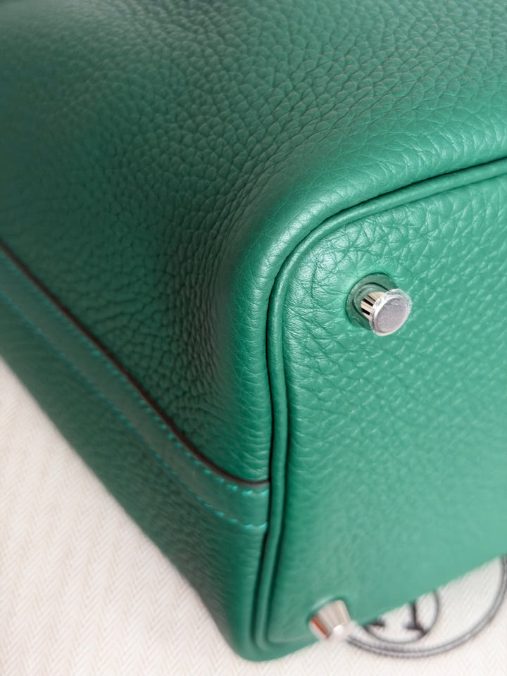 Hermès Picotin 18 Lock Vert Moyen Cle Leather PHW stamp K 2025