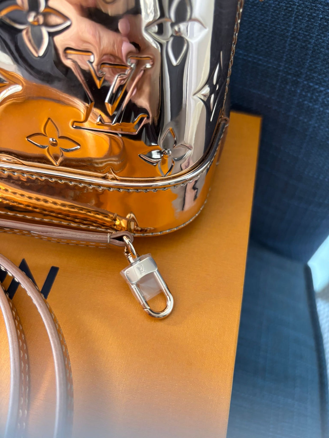 LOUIS VUITTON LV Alma BB in Rose Gold