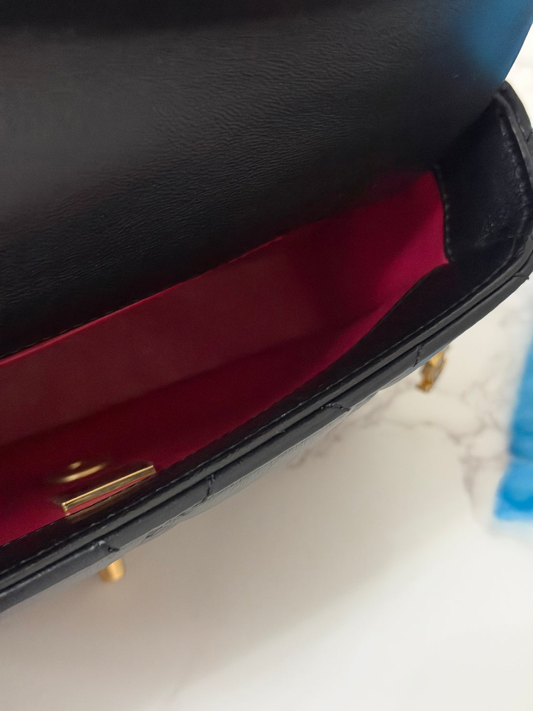 CHANEL Resin CC Black Lambskin Aged GHW Seasonal Flap Bag 2023