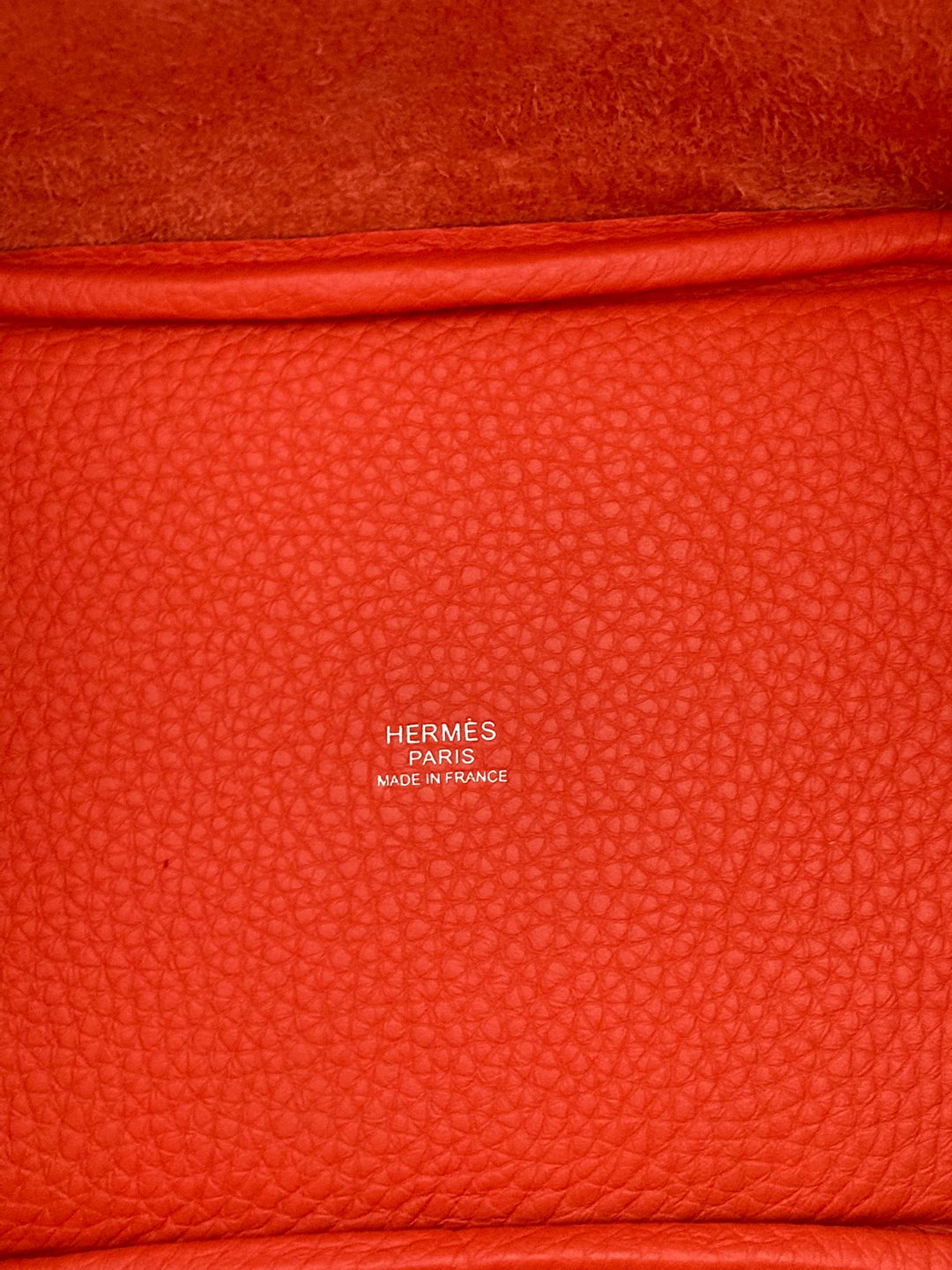 Hermes Picotin 18 in Orange Poppy leather with Palladium Hardware stamp B (2024)