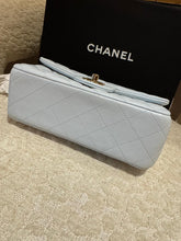 Load image into Gallery viewer, CHANEL 25S collection 2025 Light Blue Lambskin LGHW Mini rectangular flap bag
