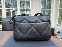 Load image into Gallery viewer, Chanel 19 Flap Bag Size Small So Black Lambskin So Black Hardware 22P collection
