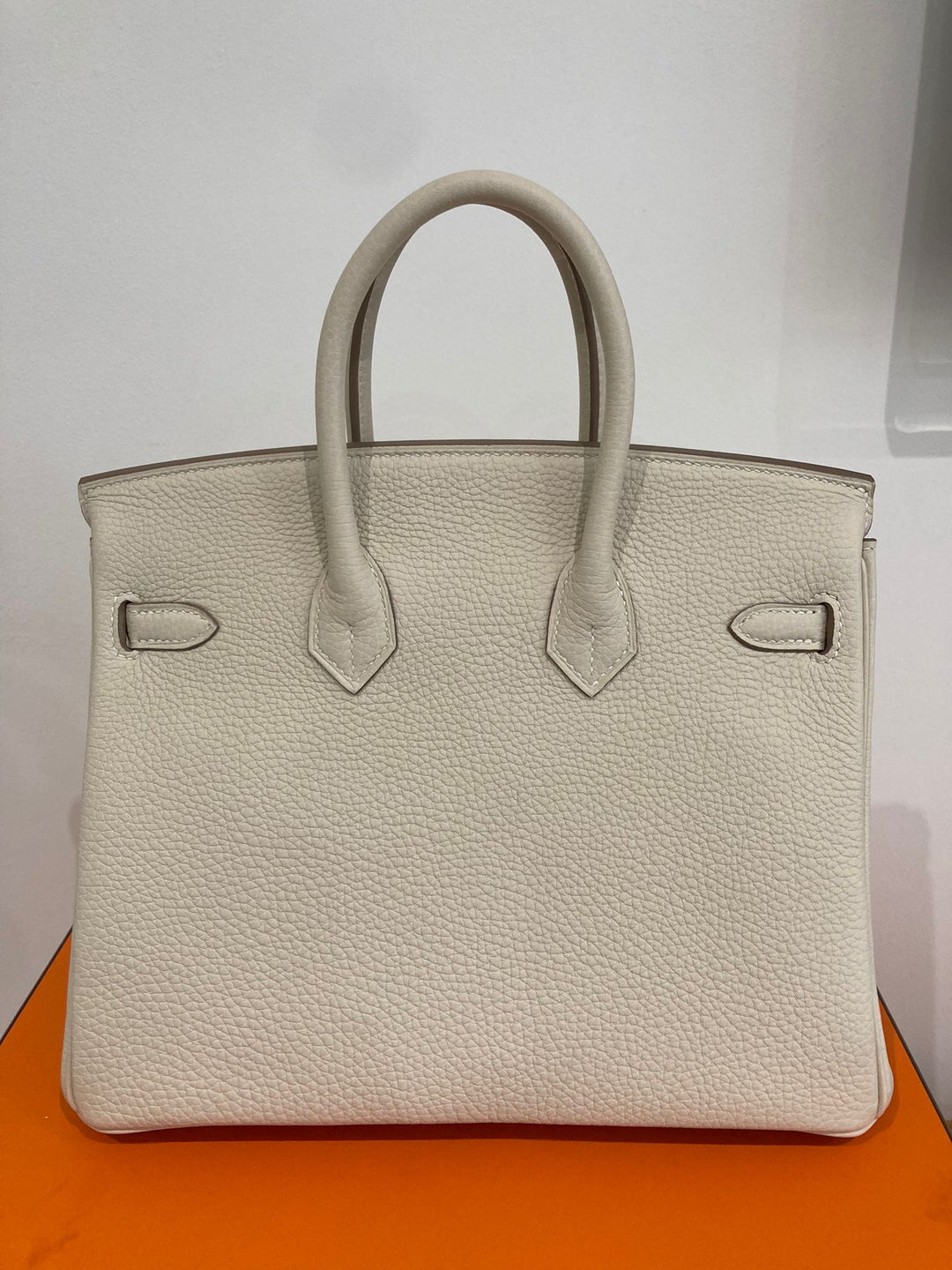Hermes Birkin 25 Craie Togo Leather with Gold Hardware B Stamp 2024