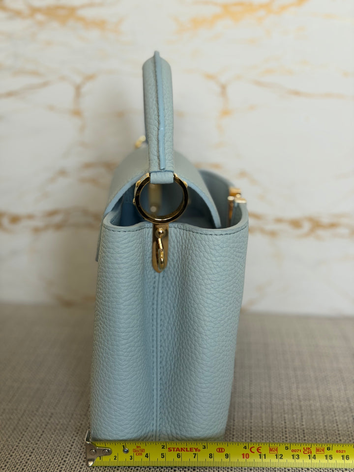 LOUIS VUITTON LV Capucines BB Light Blue 2025