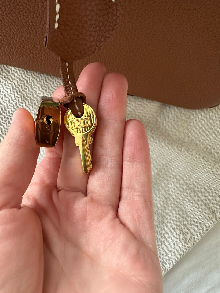 WA/Email to Purchase only- HERMÈS Gold Togo Leather with GHW Birkin 25 Stamp X 2016