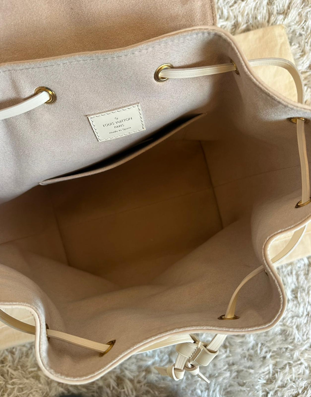 LOUIS VUITTON LV Monogram Emprinte Leather Montsouris Backpack PM M45410