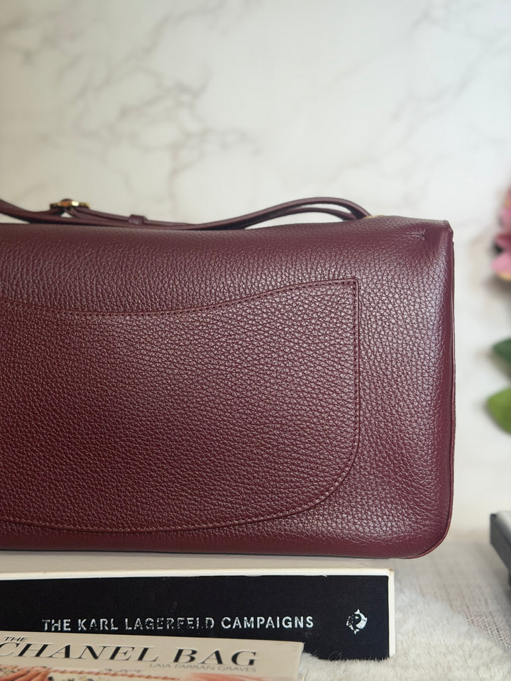 WA/Email to purchase only- CHANEL Burgundy Caviar LGHW 26S collection Matthieu Blazy Maxi 32 cms Flap Bag 2026
