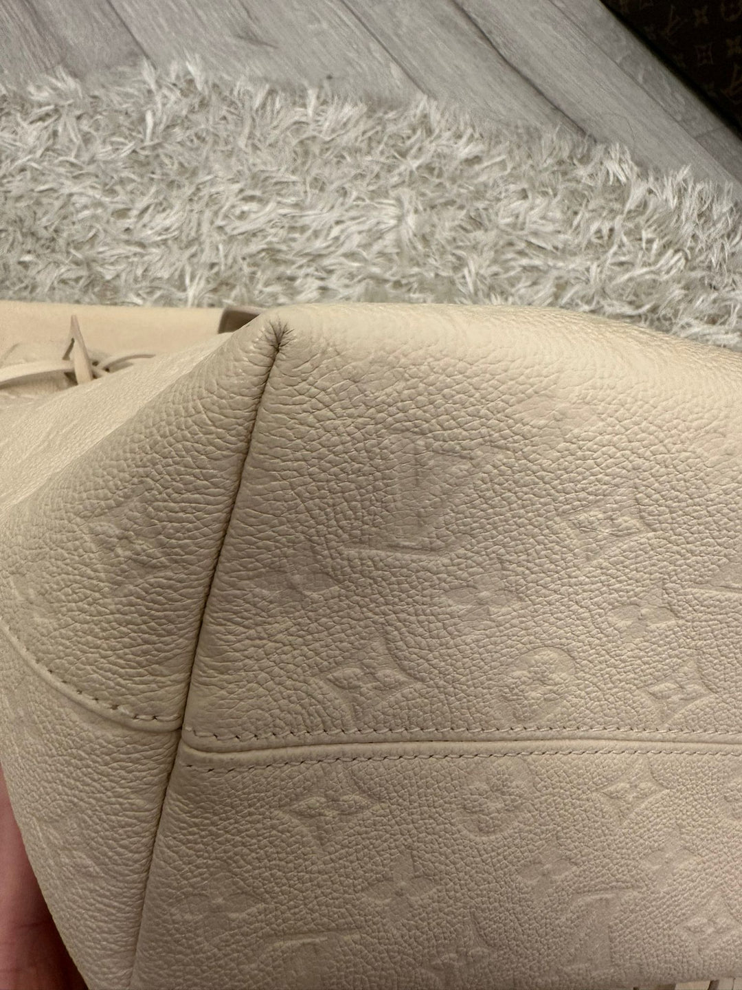 LOUIS VUITTON LV Monogram Emprinte Leather Montsouris Backpack PM M45410