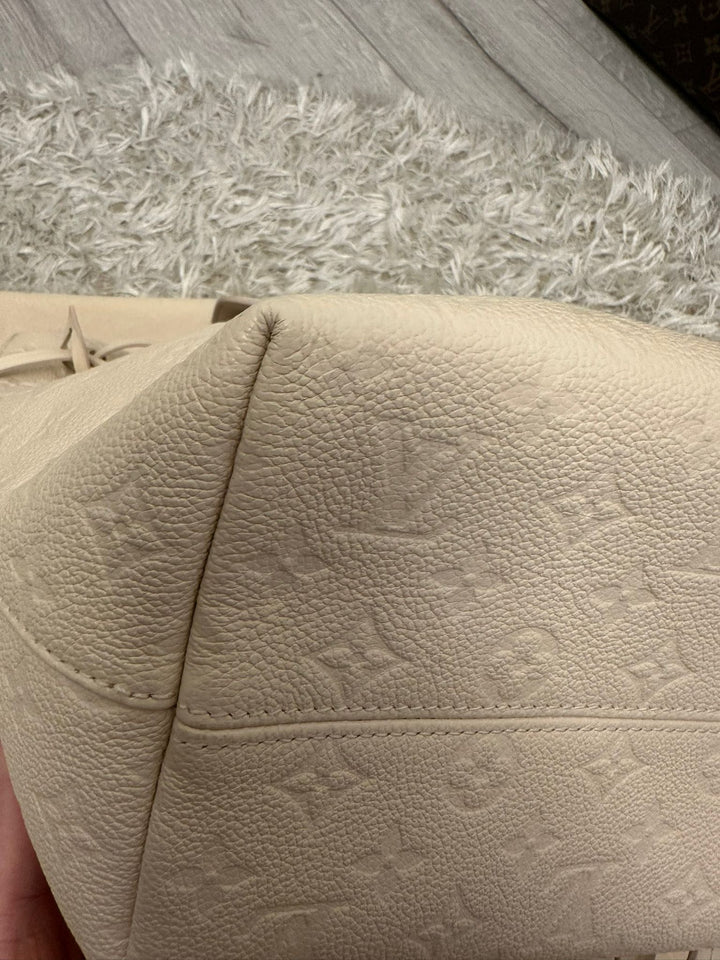 LOUIS VUITTON LV Monogram Emprinte Leather Montsouris Backpack PM M45410