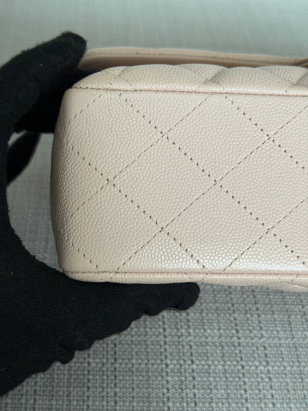 CHANEL 21C 2021 Rose Clair Caviar LGHW Medium ML 11.12 Timeless Classic Double Flap Bag