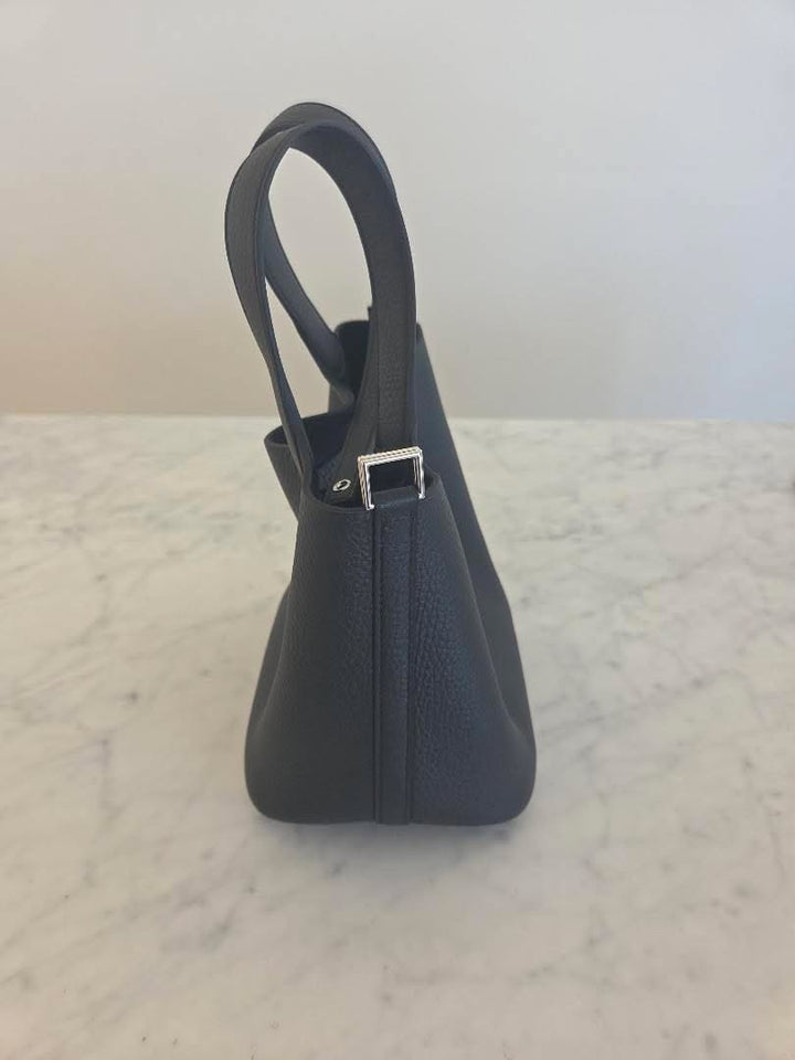 Hermes Picotin 18 Noir Black PHW Palladium Hardware Stamp K 2025