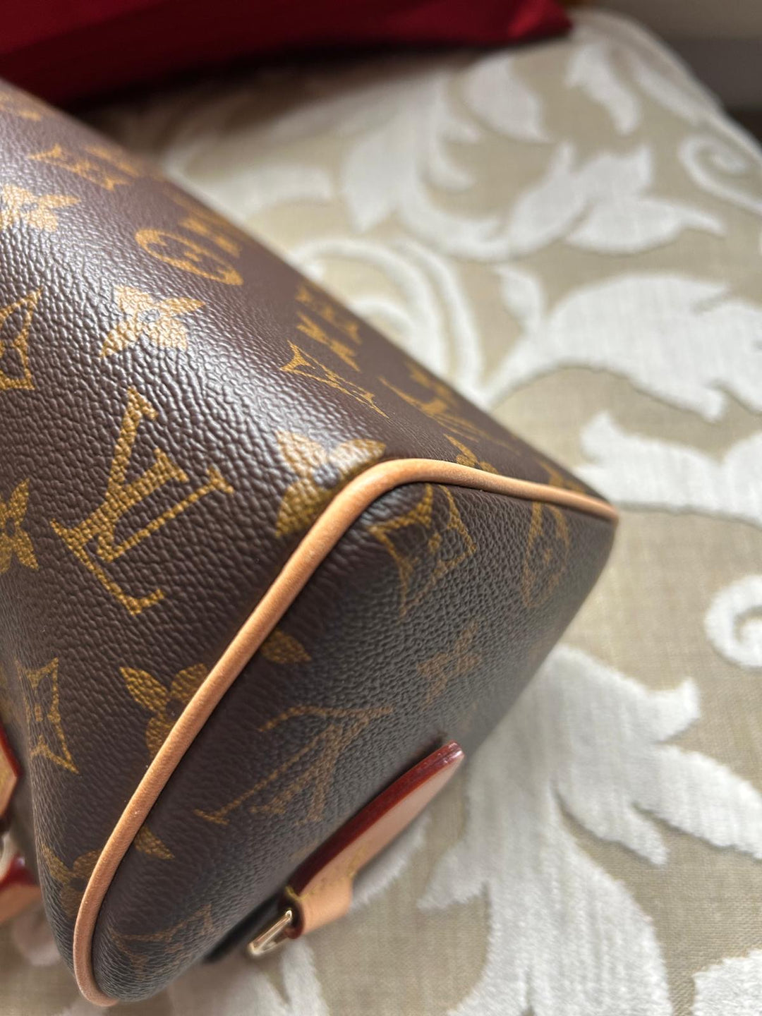 LOUIS VUITTON Speedy 20 with Guitar Strap