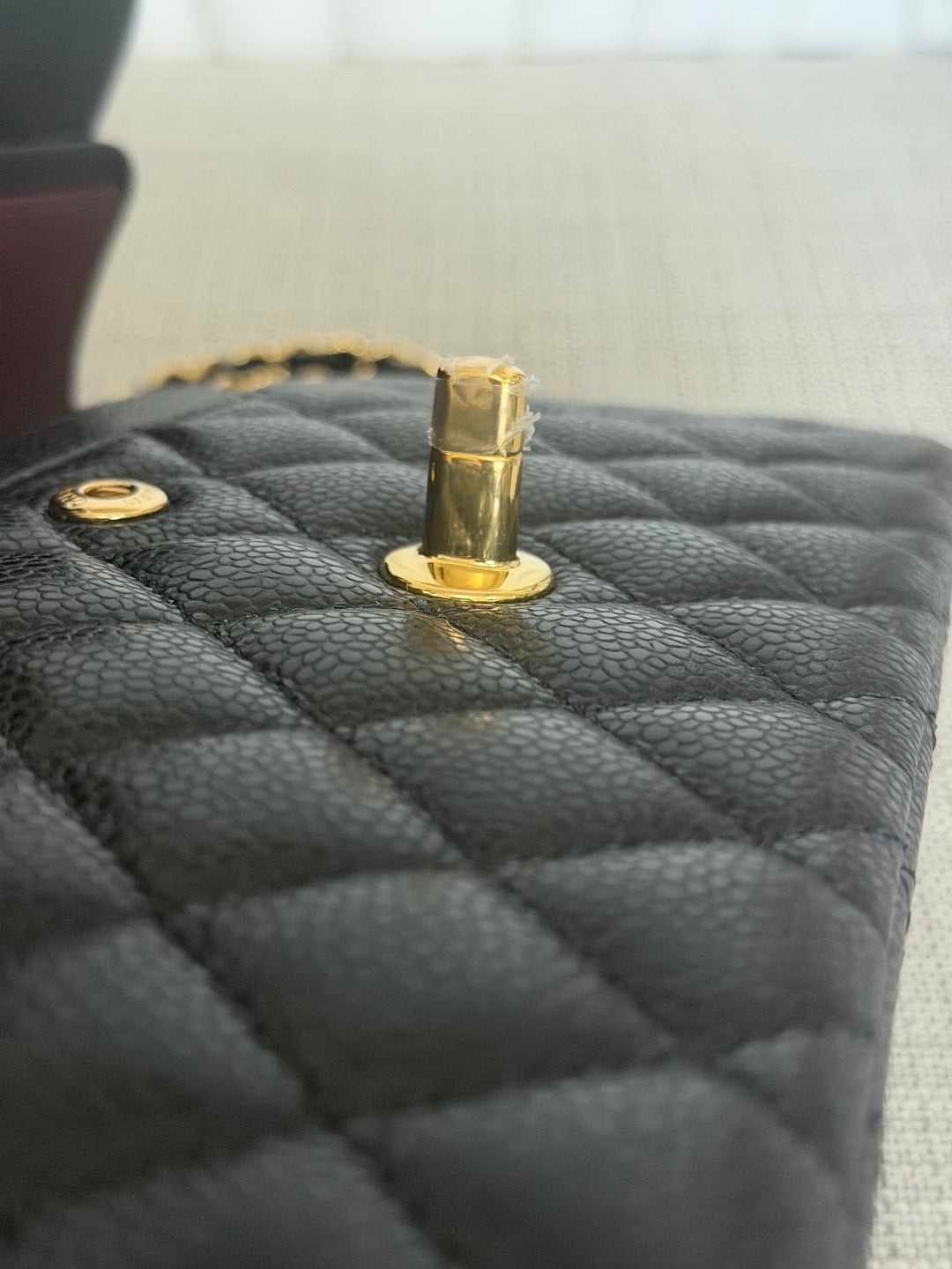 CHANEL Black Caviar GHW SMALL Timeless Classic Double Flap Bag 2022