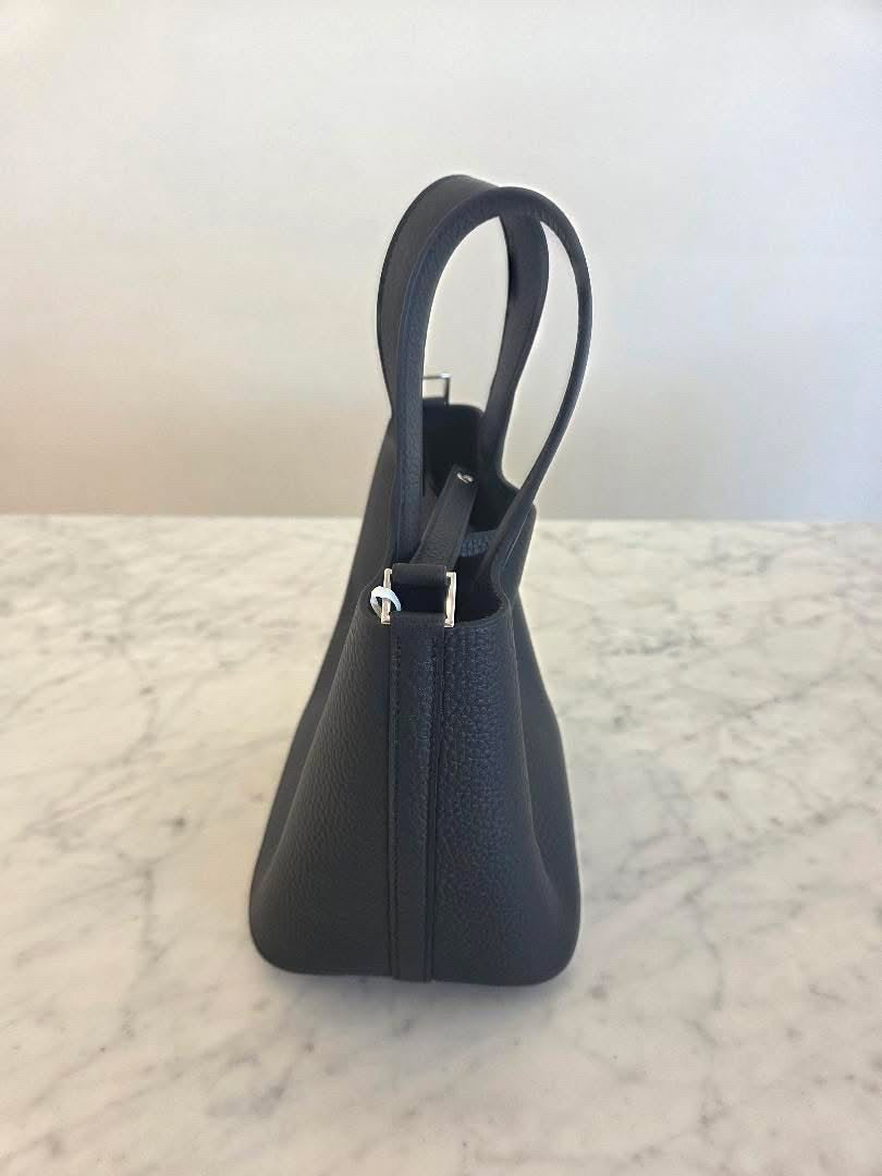 Hermes Picotin 18 Noir Black PHW Palladium Hardware Stamp K 2025