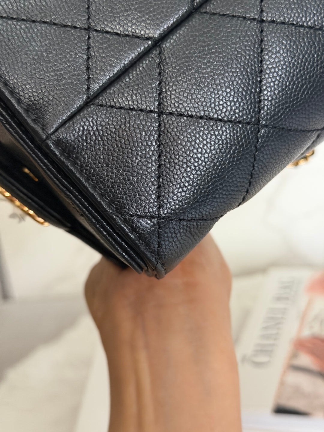 CHANEL Mini 25 Hobo Bag in Black Caviar Shiny GHW 2026 26A/B
