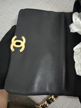 Load image into Gallery viewer, Chanel 19 Flap Bag from series 31 2021 in Black Lambskin Mixed Metal GHW Size Small
