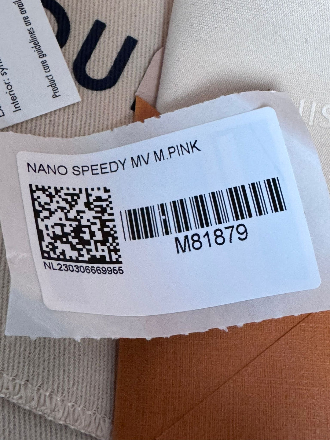 LOUIS VUITTON LV Pink Nano Speedy Valentine Limited Edition