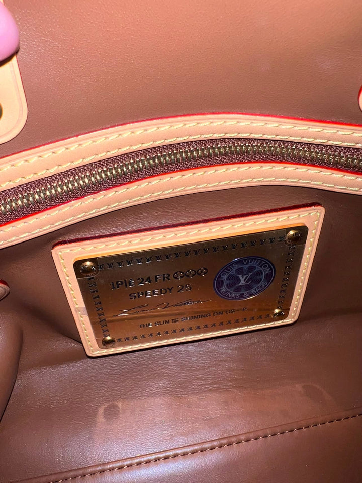 LOUIS VUITTON LV Speedy P9 Bandoulière 25 Bag in Yellow