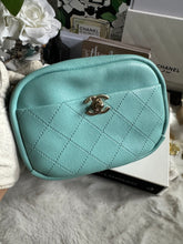 Load image into Gallery viewer, Chanel series 26 Tiffany Blue Goat skin LGHW Casual Trip Camera Case Bag
