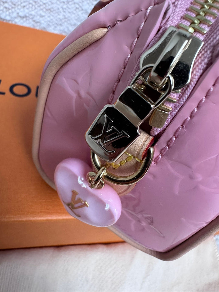 LOUIS VUITTON LV Pink Nano Speedy Valentine Limited Edition