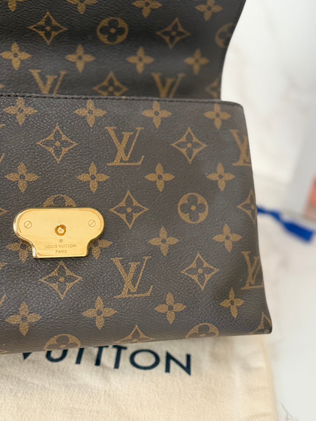 LOUIS VUITTON LV Saint St Placide In Monogram Canvas/Cherry Red