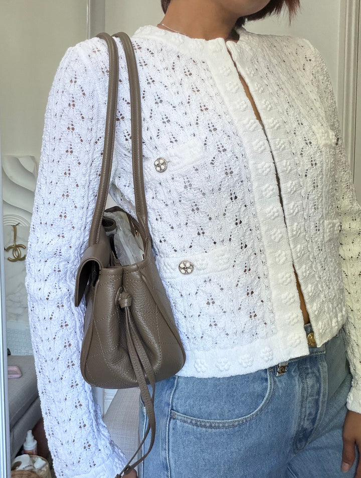 CHANEL Khaki Etoupe Caviar LGHW Urban Essentials East West Shopping Tote Bag size Small Matthieu Blazy 26A 2026