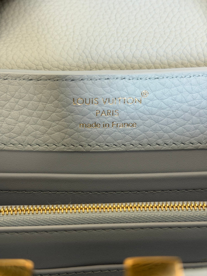 LOUIS VUITTON LV Capucines BB Light Blue 2025