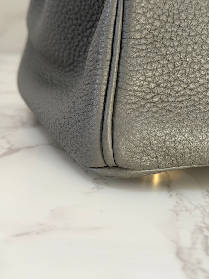 Hermes Birkin 30 Gris Meyer Togo Leather GHW Stamp U 2022