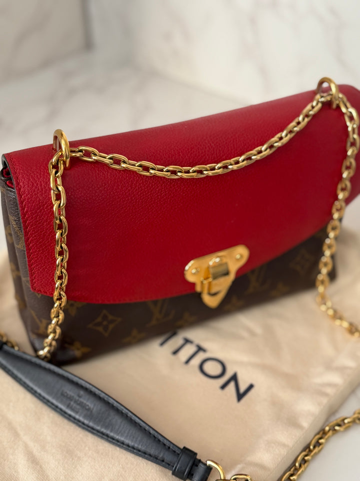 LOUIS VUITTON LV Saint St Placide In Monogram Canvas/Cherry Red
