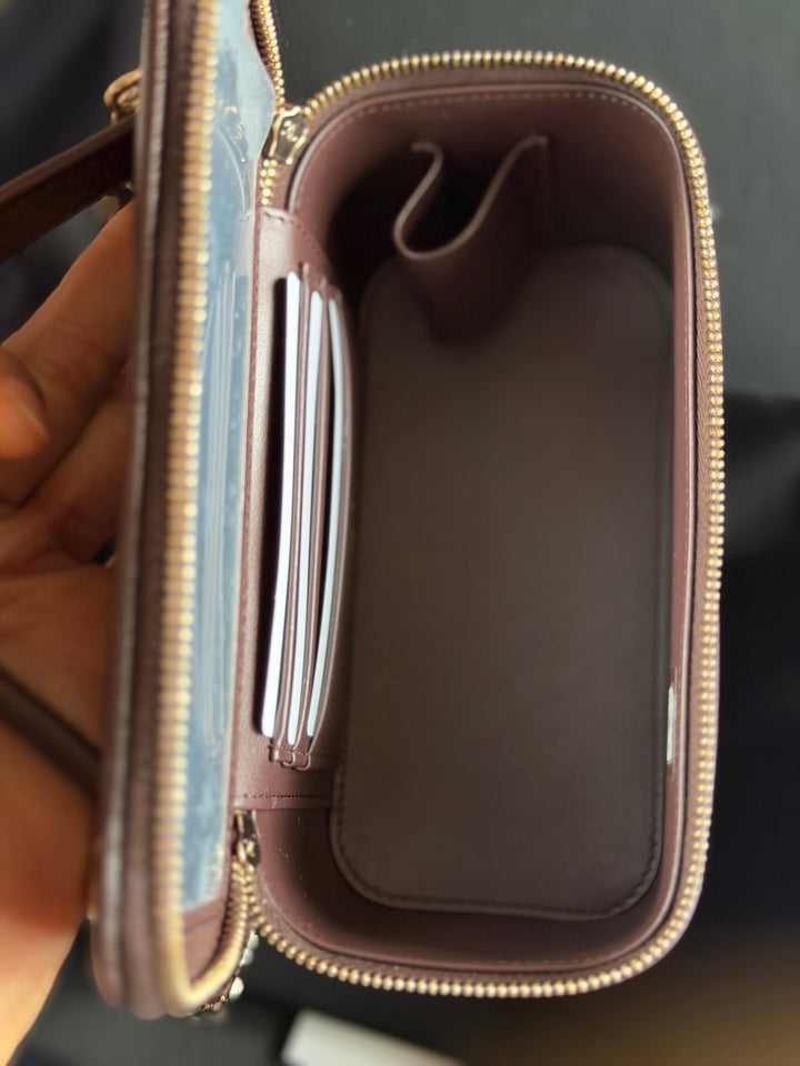 CHANEL 2026 26S collection Brown Caviar LGHW Small Vanity with Top Handle