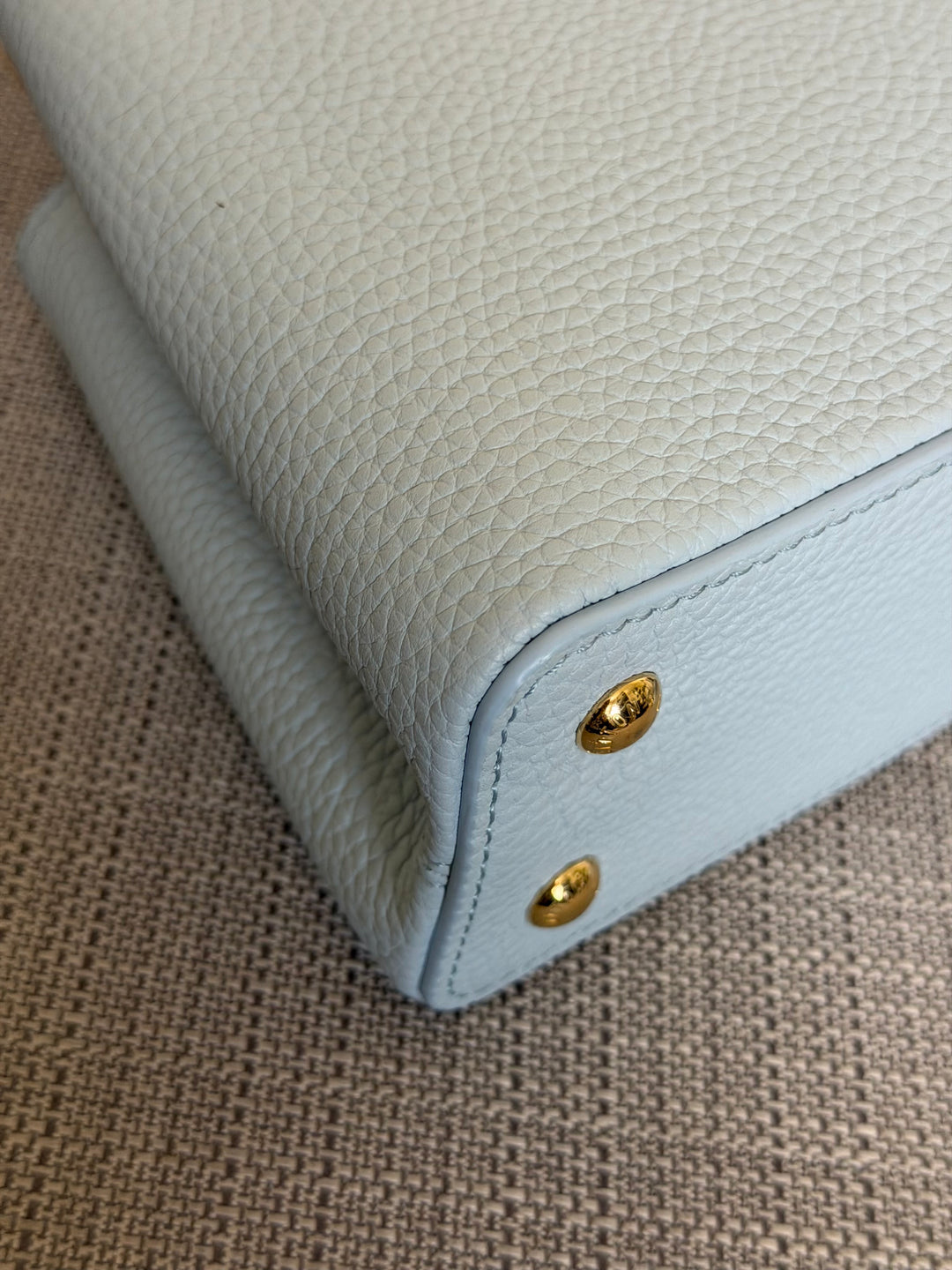 LOUIS VUITTON LV Capucines BB Light Blue 2025