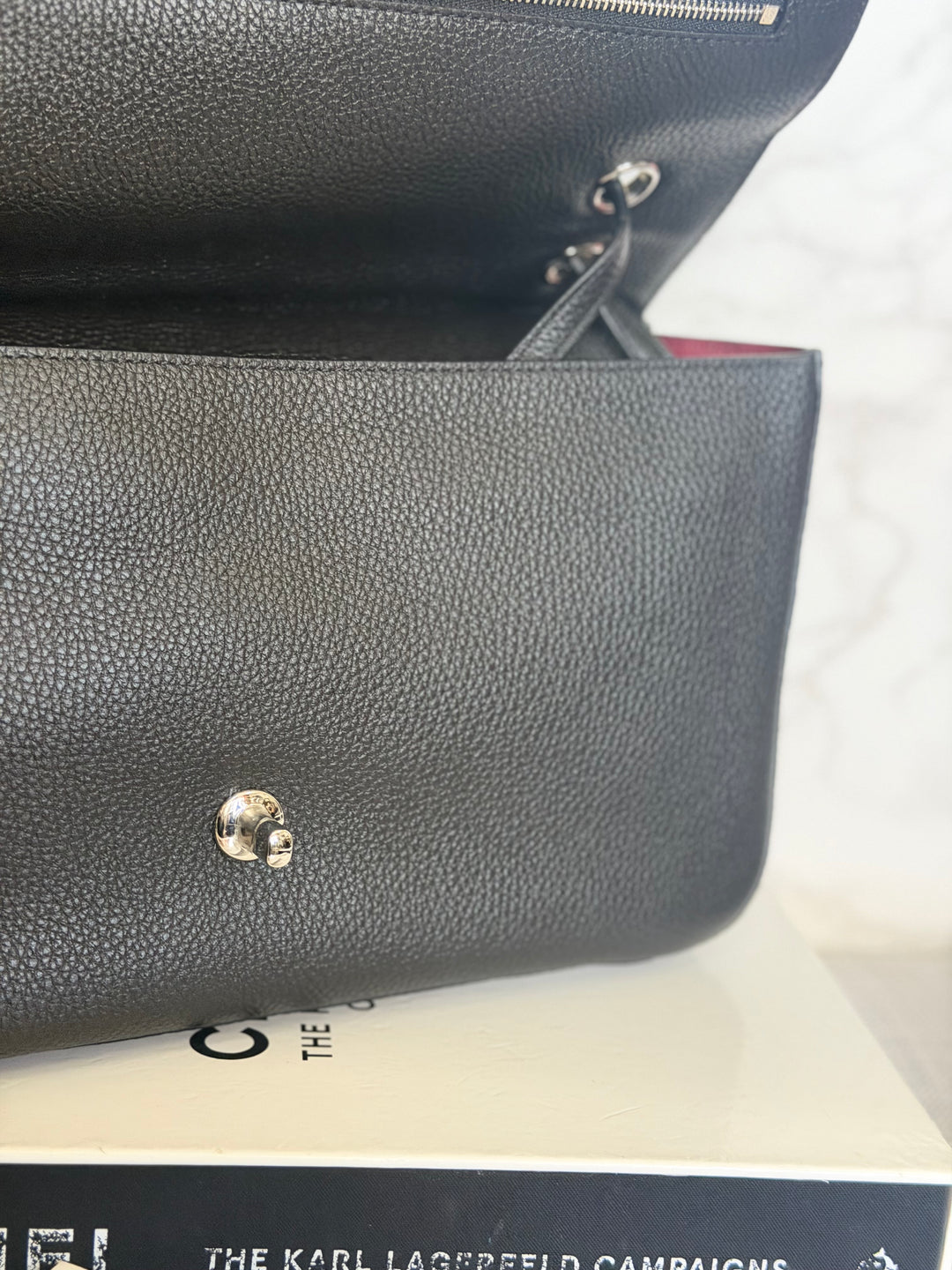 WA/Email to purchase only- CHANEL Matthieu Blazy Maxi 32 cms Flap Bag in Black Caviar SHW 2026
