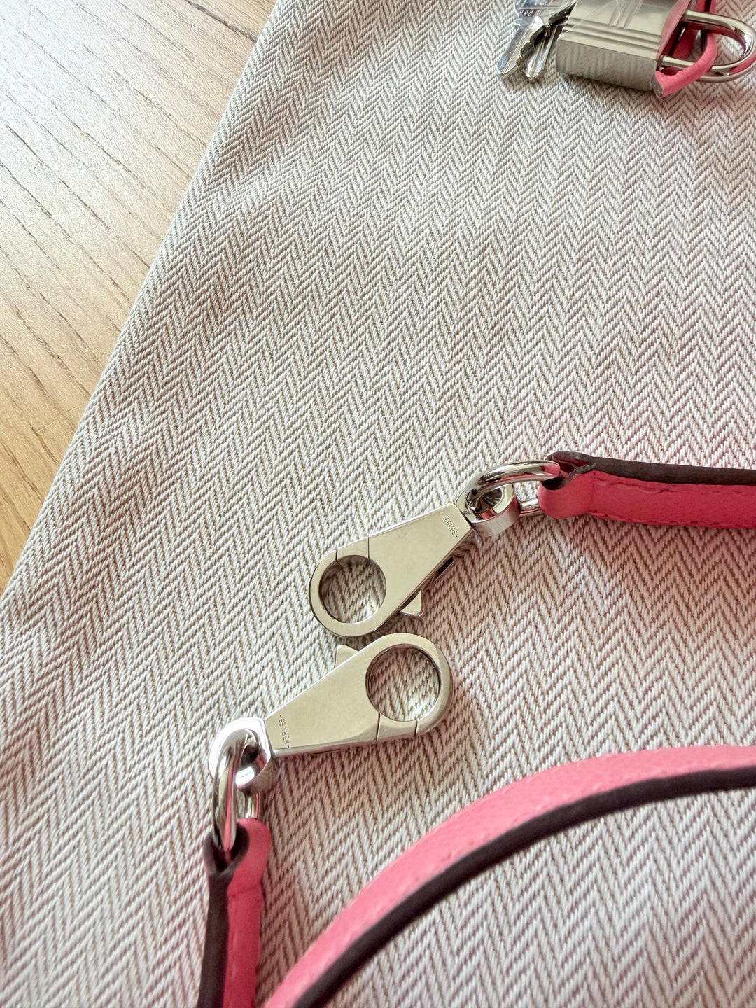 Hermes Kelly 28 in Rose Azalee Pink Epsom Leather PHW Stamp C 2018