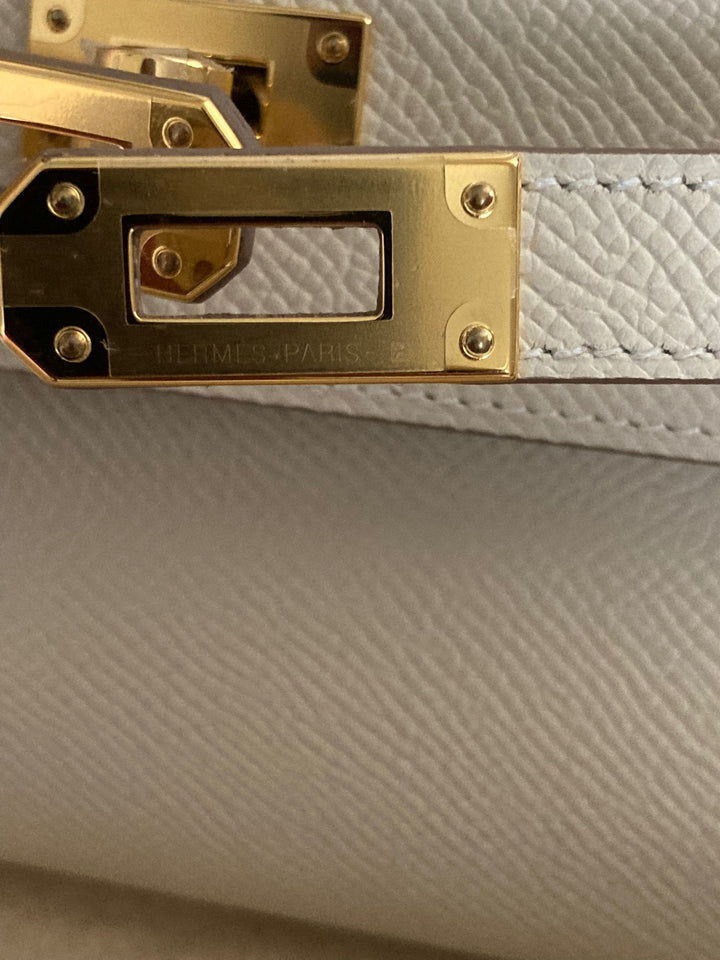 Hermes Kelly To go in Craiae Epsom leather with Gold Hardware